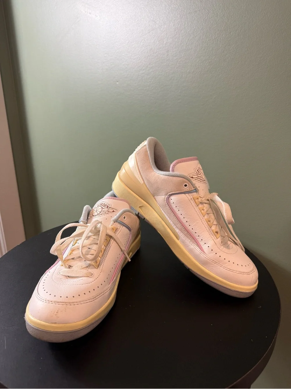 Pink Low-Top Sneakers - Casual Everyday Shoes
